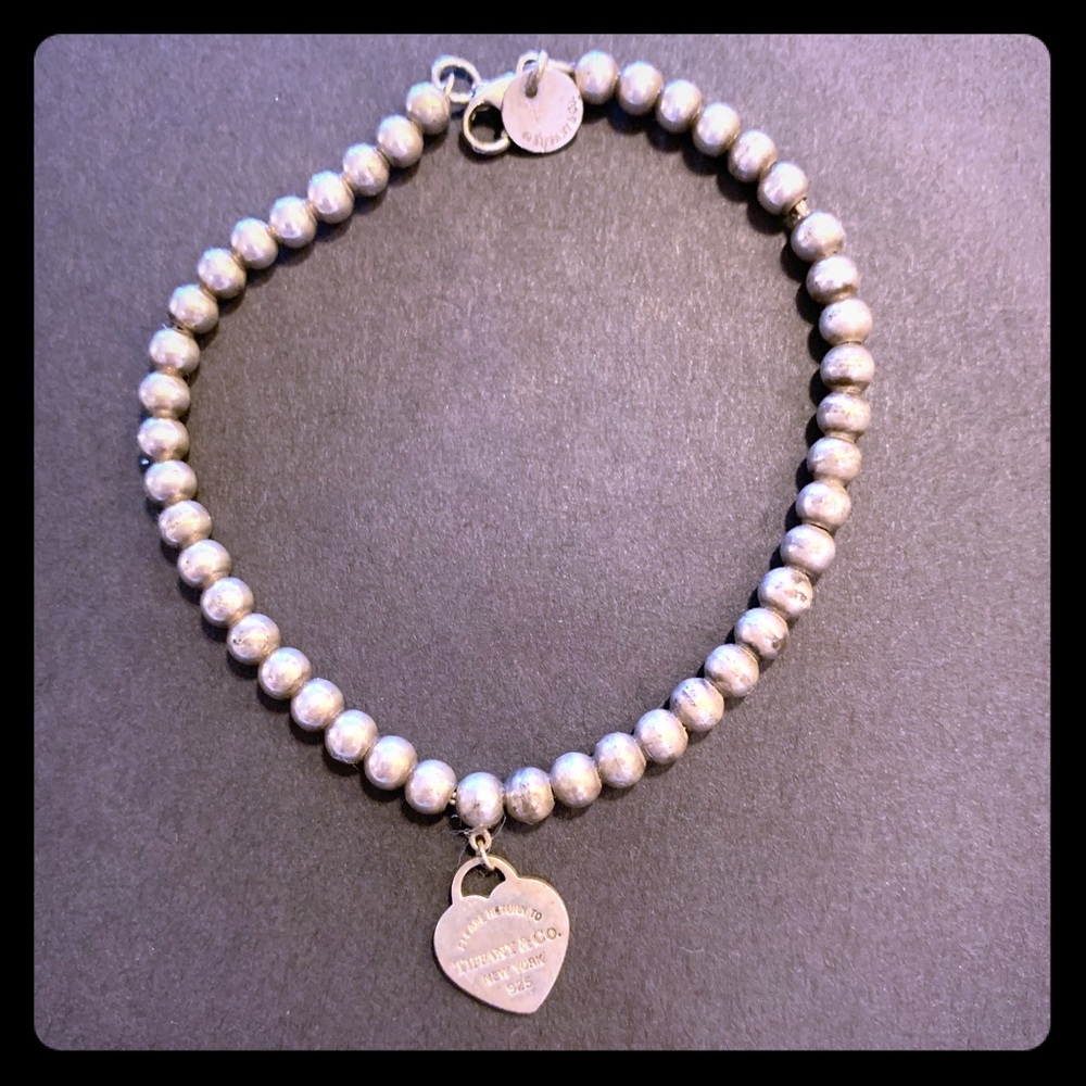 Tiffany & Co Silver, small bead bracelet